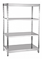 Стеллаж кухонный ABAT CК-5-4 1500x416x1730 мм, 21000080809