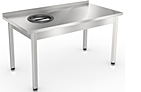 Стол для сбора отходов ROSINOX СРОБт 17/7 1700х700х850