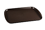 Поднос RESTOLA 450х350 мм коричневый, 422108814