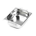 <b>Гастроемкость</b> LUXSTAHL из нерж.стали 1/2х4'' 327х265х100 с ручками, га010