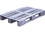 Паллет пластиковый ТАРА.РУ TR 1208-2 серый/TR 1208-3 серый