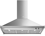Зонт вытяжной SMEG HOME KD100HXE 100 см, нержавеющая сталь