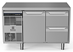Прилавок холодильный EH2HBAB ELECTROLUX, одна дверь, два ящика  290lt, -2+10°C, AISI 304, 710006