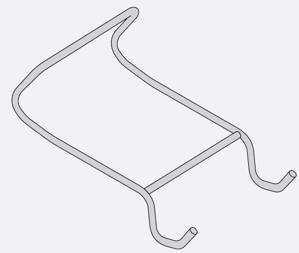 Кронштейн для автоматического подъемного устройства RATIONAL, 24.00.973