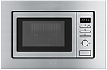 Печь микроволновая встраиваемая SMEG HOME FMI017X, 60 см, высота 38 см, нержавеющая сталь