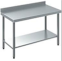 Стол производственный CRYSPI СРПШ_60708587_СП борт, сплошная полка