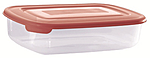 Контейнер с крышкой RESTOLA 1,3 литра бордовый, 432106421
