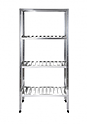 Стеллаж кухонный решетчатые полки LUXSTAHL СРРП-1800*1200*400, мко547