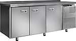 Стол холодильный ФИНИСТ СХС-700-3 с бортом