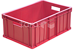 Ящик для мяса ТАРА.РУ 600х400х250 сплошной красный, 204