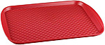 Поднос с ручками RESTOLA 450x350 мм красный, 422108804